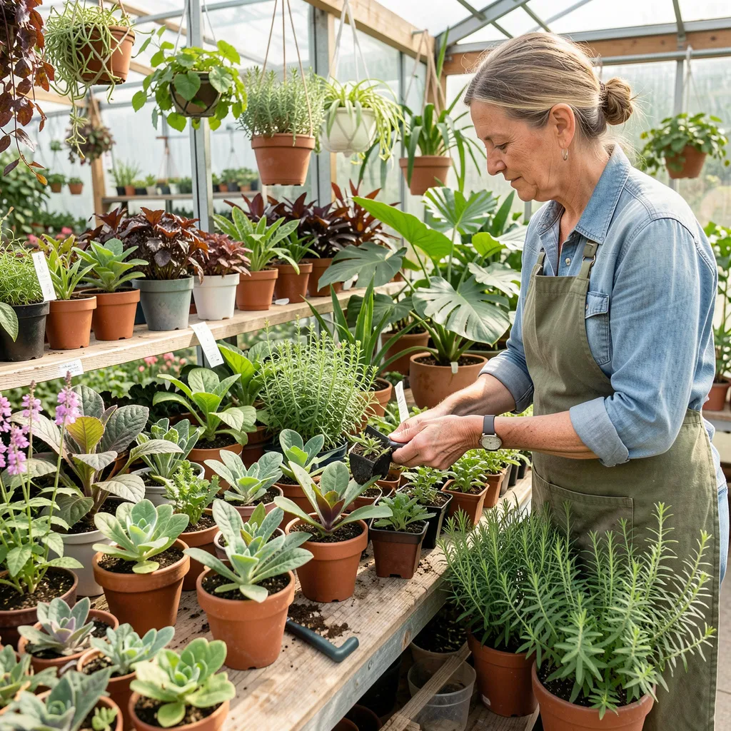 Careful curation process for plant selection