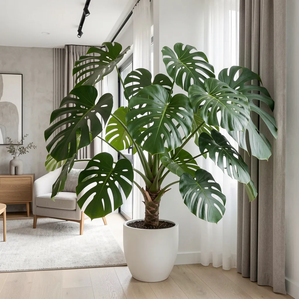 Monstera Deliciosa - Large statement plant for modern interiors