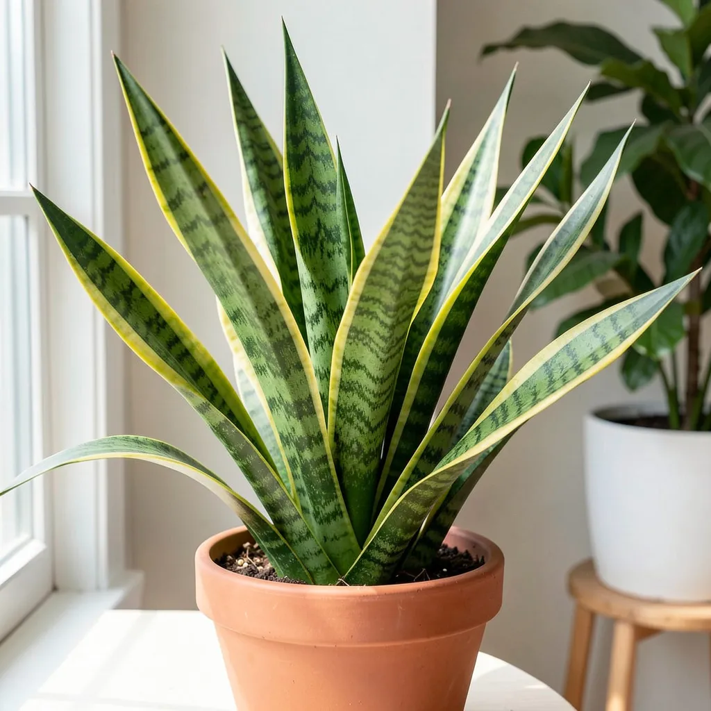 Snake Plant - Low-maintenance air-purifying plant